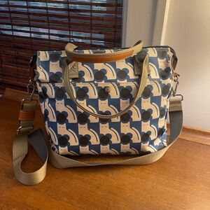 Orla Kiely Poppy Cat Messenger Bag w/Strap 🐈